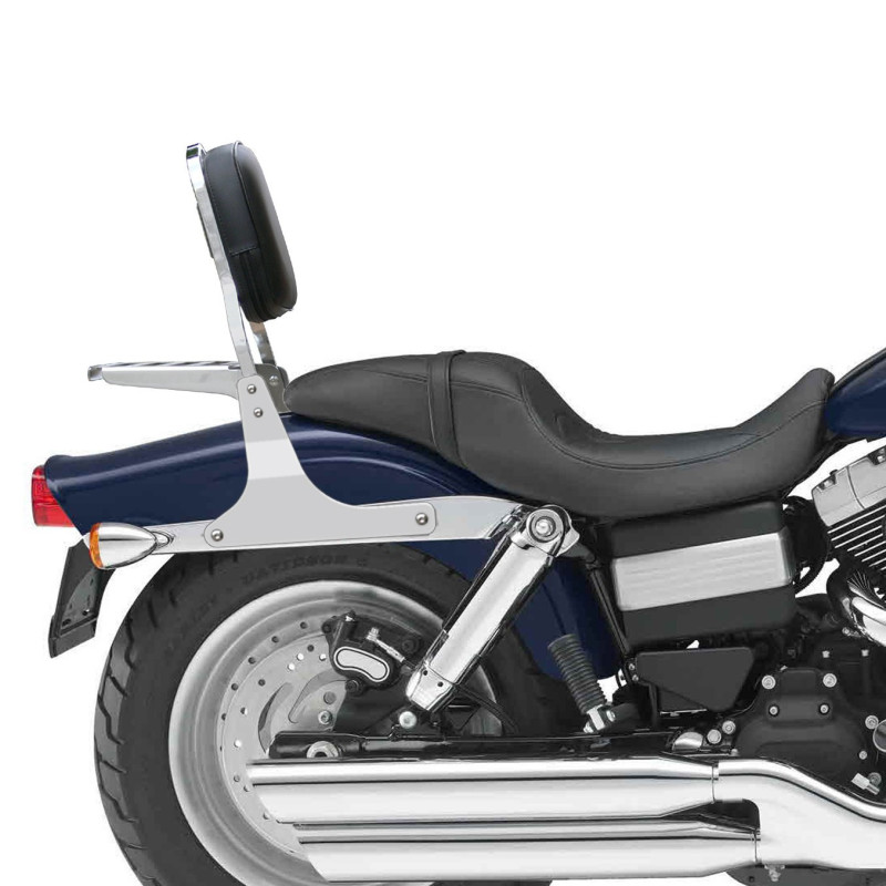 Dyna sissy bar store luggage rack