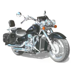 Pair Of Side Bag Supports Klick Fix HONDA VT 750 SHADOW C (2004-2008)