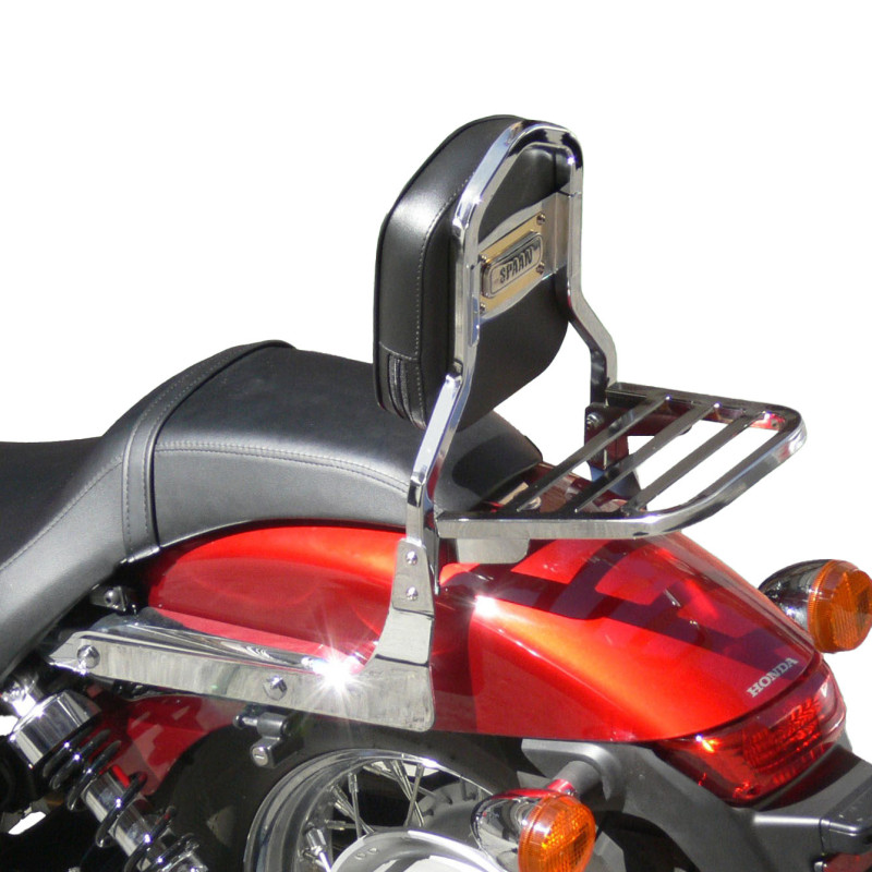 Honda shadow 750 sissy hot sale bar