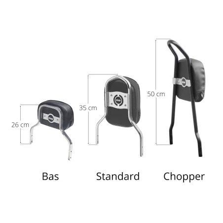 Sissy Bar HYOSUNG AQUILA GV 125/250
