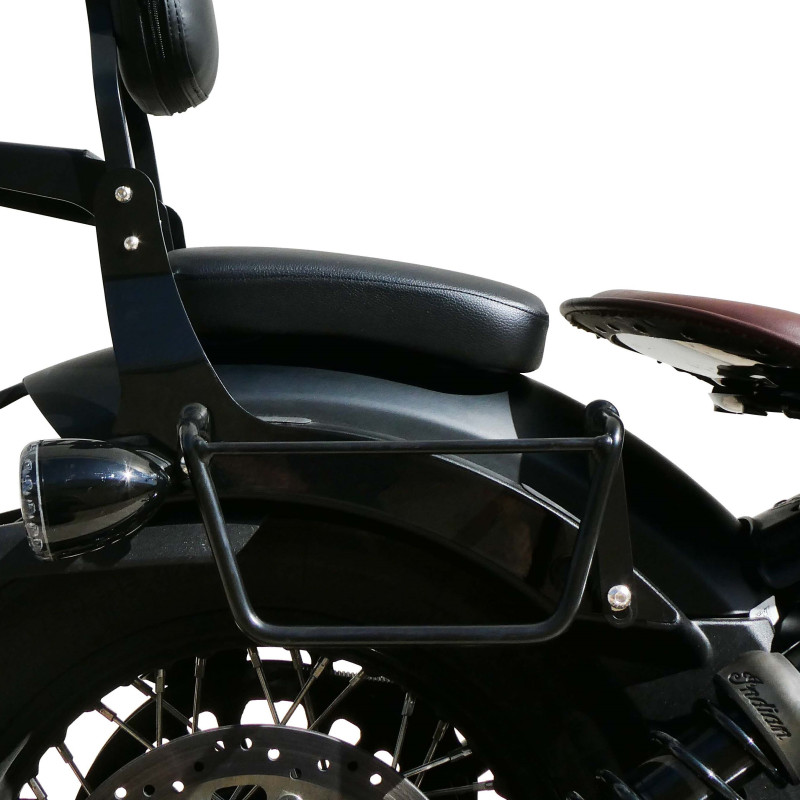 Side Saddlebag Supports Indian Scout Bobber Rogue Klick Fix Spaan